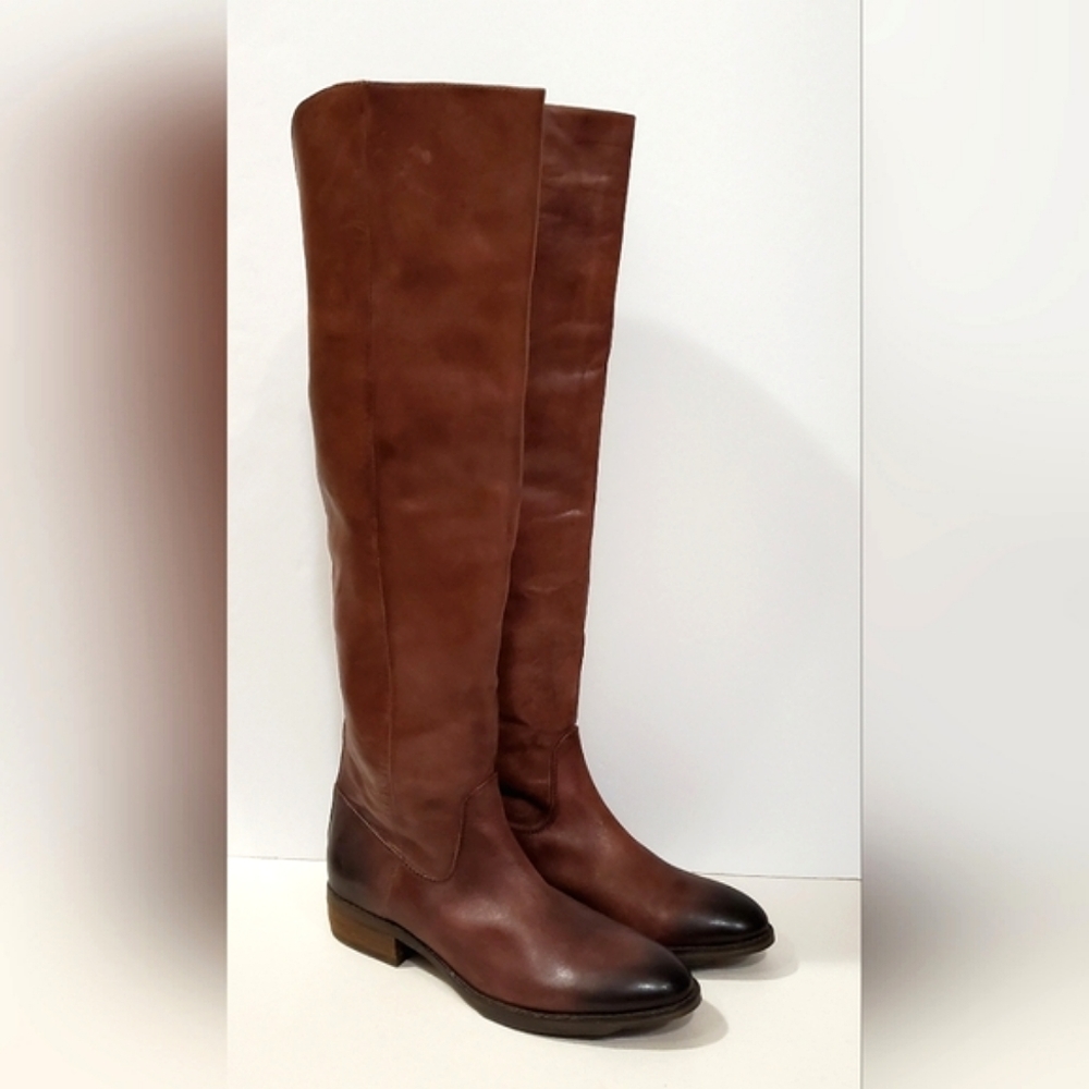 Arturo Chiang Brown Over the Knee Boots